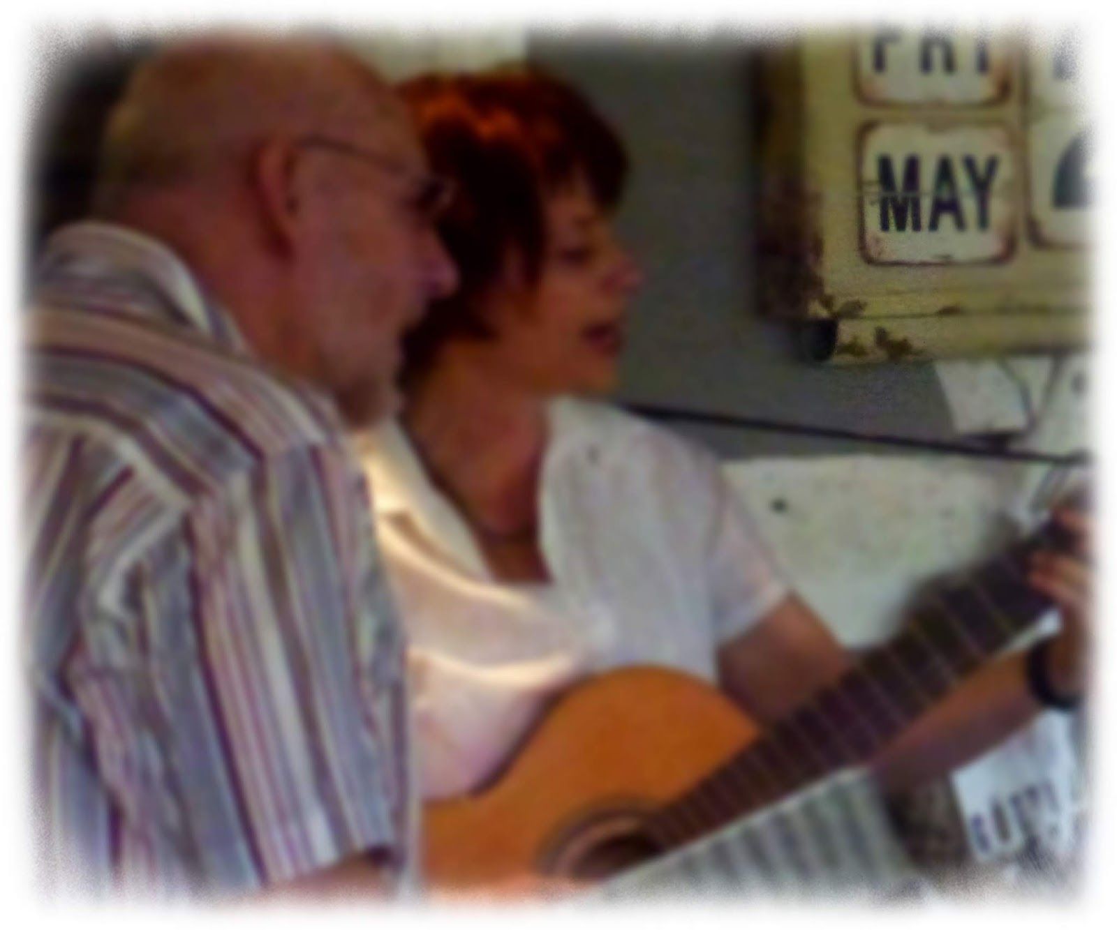 Live-Musik in der Café-Diele