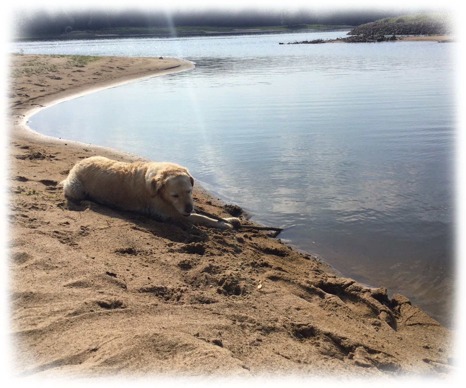 Kleiner Strand - ganz groß!