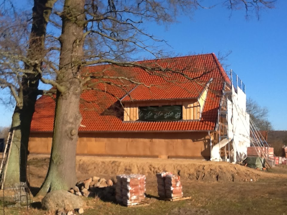 Frühlingsgefühle auf der Baustelle