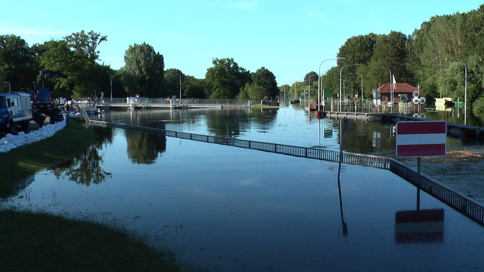 Die Schleuse in Dömitz