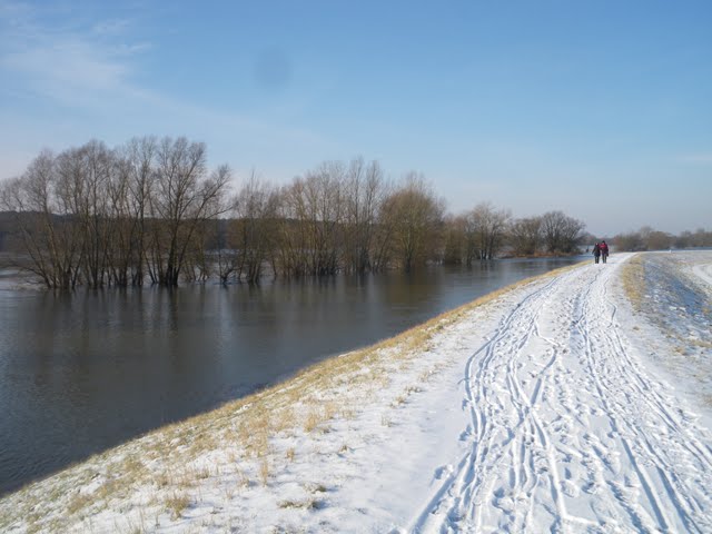 Spaziergang auf dem Deich