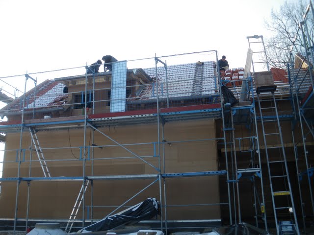 Baustelle bei -22°C
