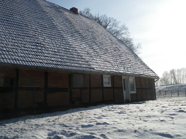 Westansicht mit Blick zum Deich